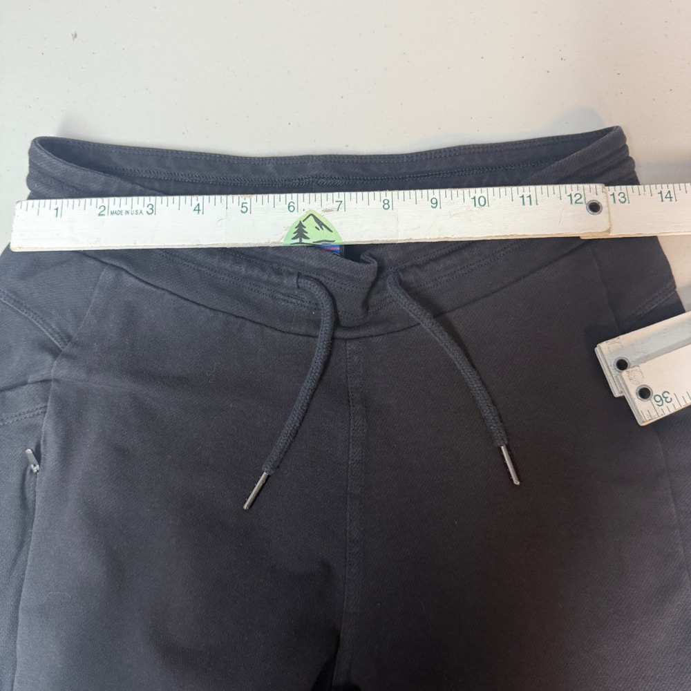 Patagonia Joggers Black Womens XS Organic Cotton Gorpcore Hiking Athleisure - Picture 8 of 10